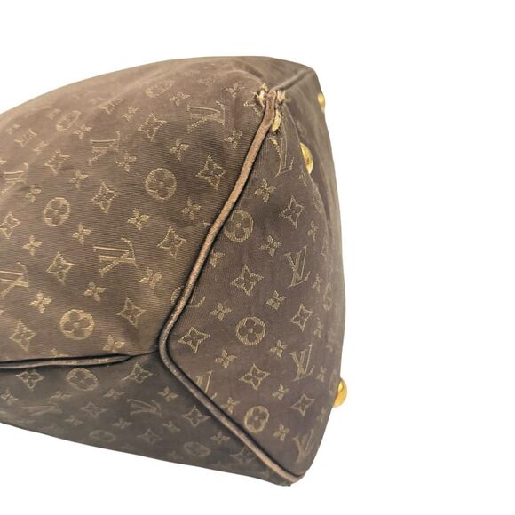 Louis Vuitton Authentic Dark Brown Monogram Idylle Ballade MM Canvas Shoulder To - Picture 11 of 15